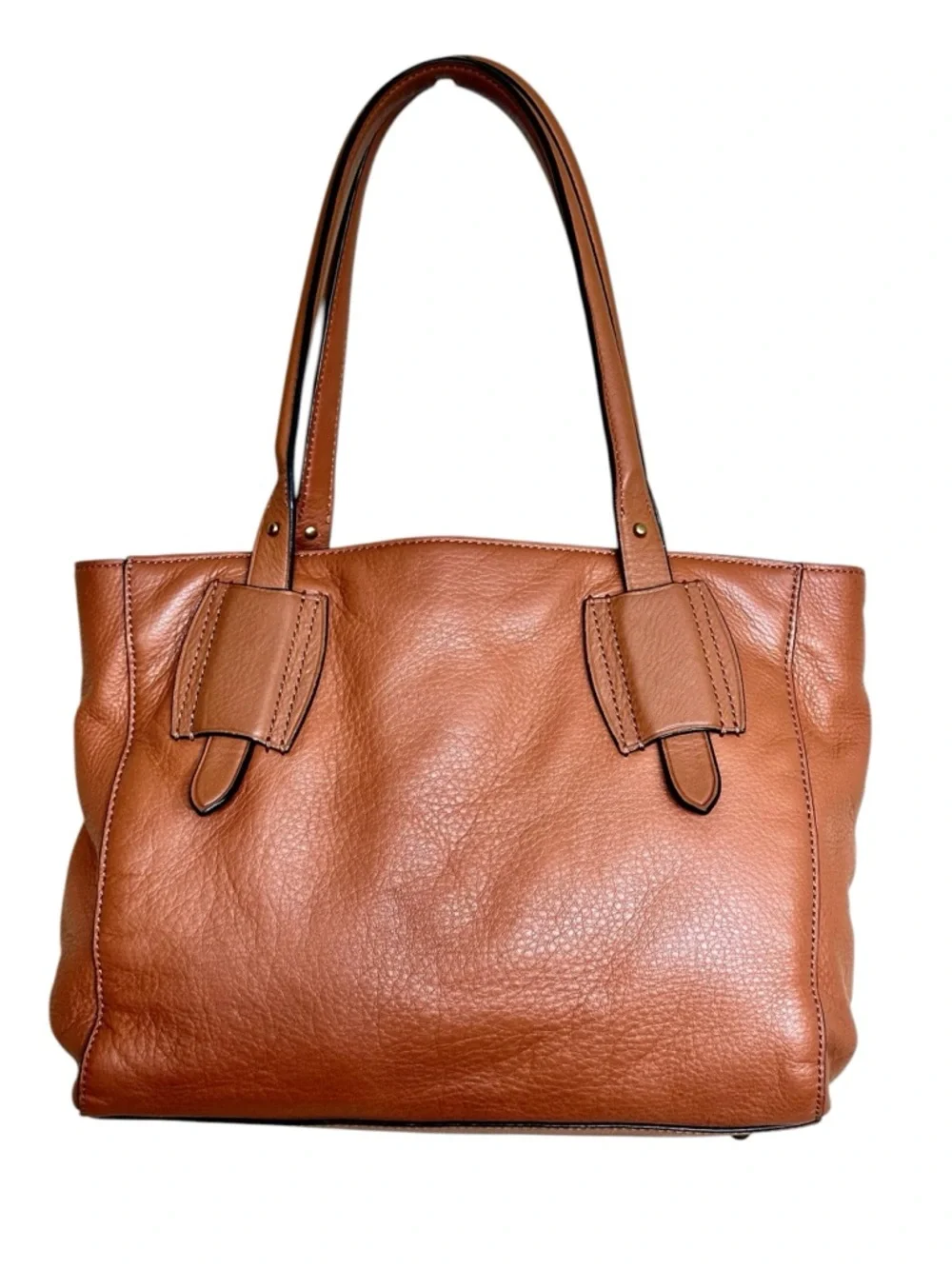 Ralph Lauren Women’s Heritage Logo
Cognac Tote Satchel Bag - Picture 2 of 15